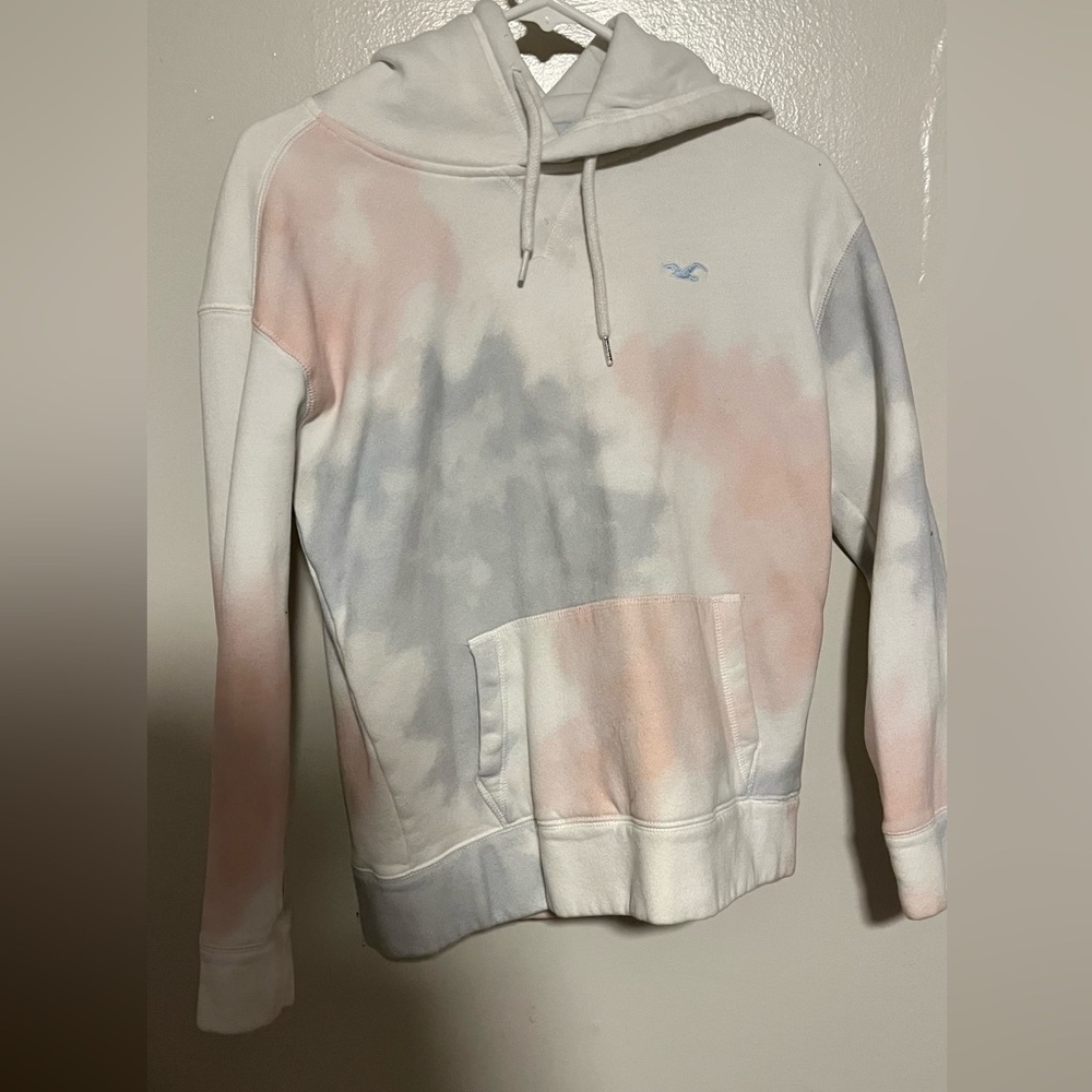 Hollister girls tie dye hoodie
